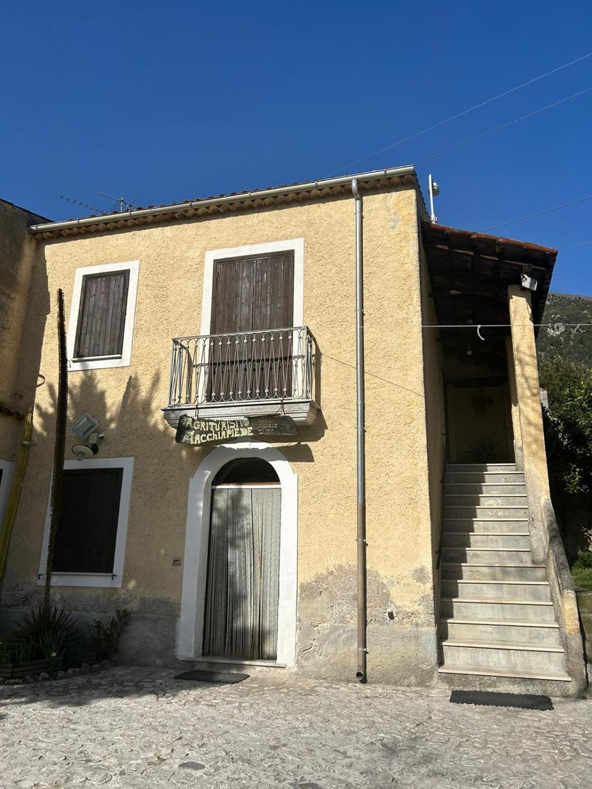 Agriturismo Macchiapiede Sala Consilina Buitenkant foto